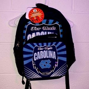 UNC Tarheels Bookbag with Detachable Insulated Lunch Box